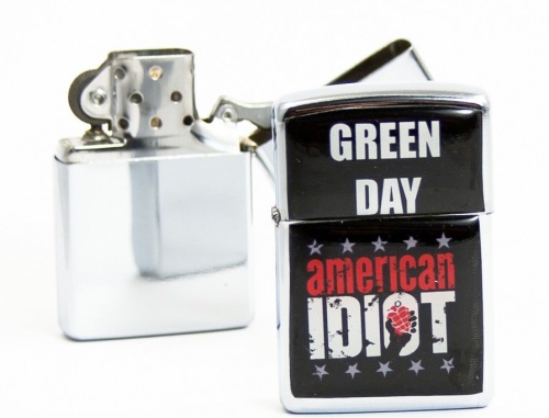 Зажигалка Green Day-American Idiot фото 2